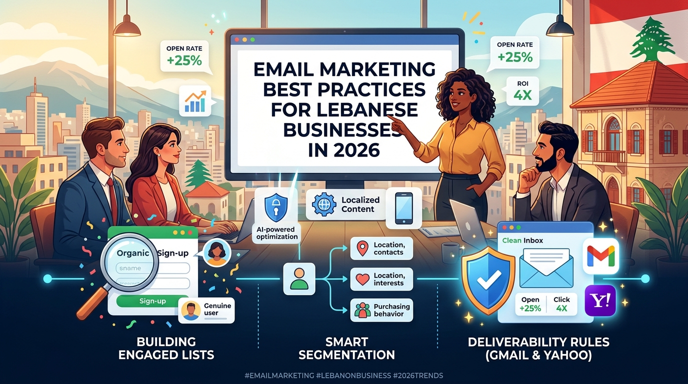Email Marketing Best Practices for Lebanese Businesses in 2026
