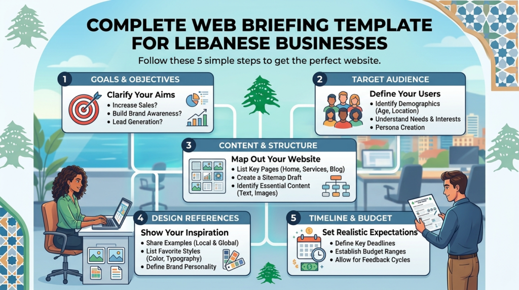 How to Brief a Web Design Agency: A Practical Template for Lebanese Businesses