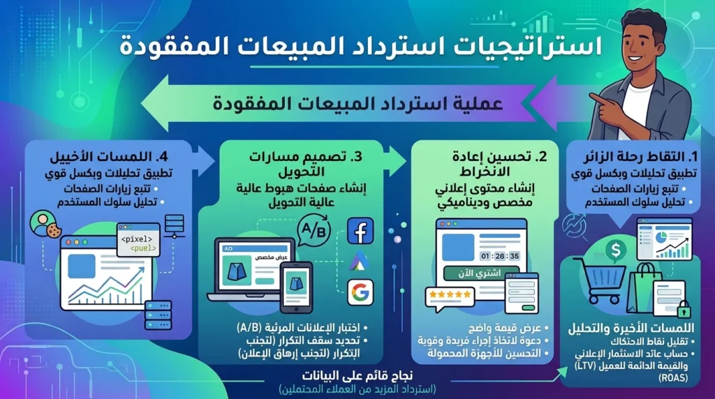 حملات إعادة الاستهداف التي تسترجع المبيعات المفقودة