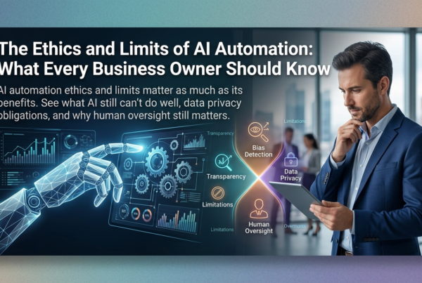 The Ethics and Limits of AI Automation: What Every Business Owner Should Know