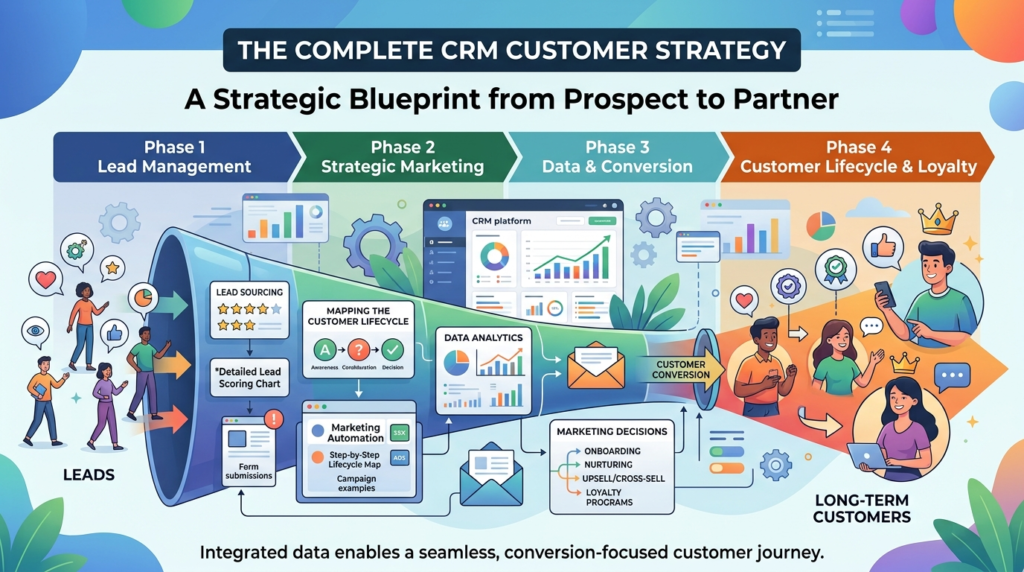 Building a CRM Strategy: Turning Leads Into Long-Term Customers