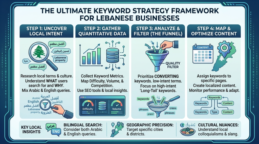 Keyword Research for Lebanese Businesses: Terms That Convert