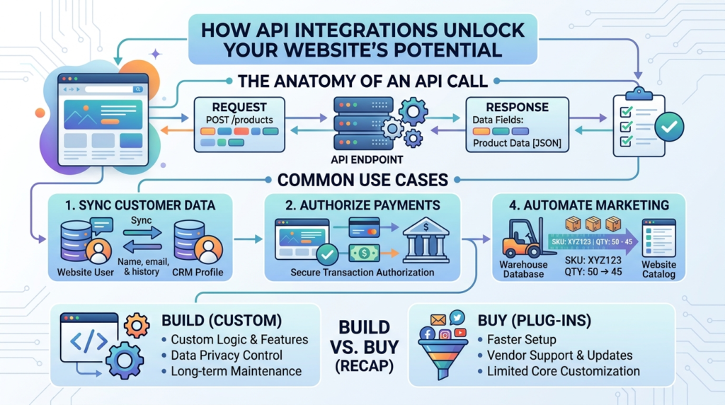 API Integrations Explained: Connecting Your Website to Your Tools