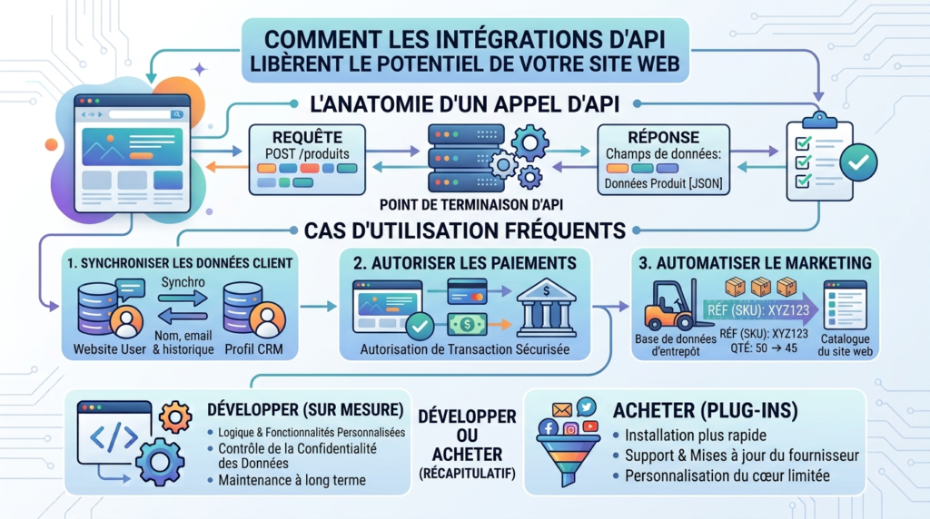 Intégrations API Expliquées : Connecter Votre Site Web à Vos Outils