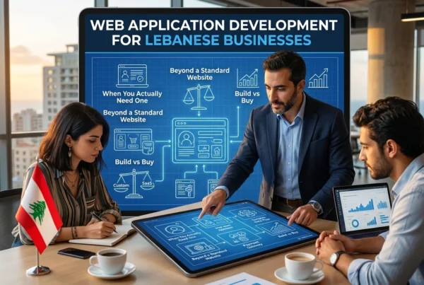 Web Application Development for Lebanese Businesses: When You Actually Need One