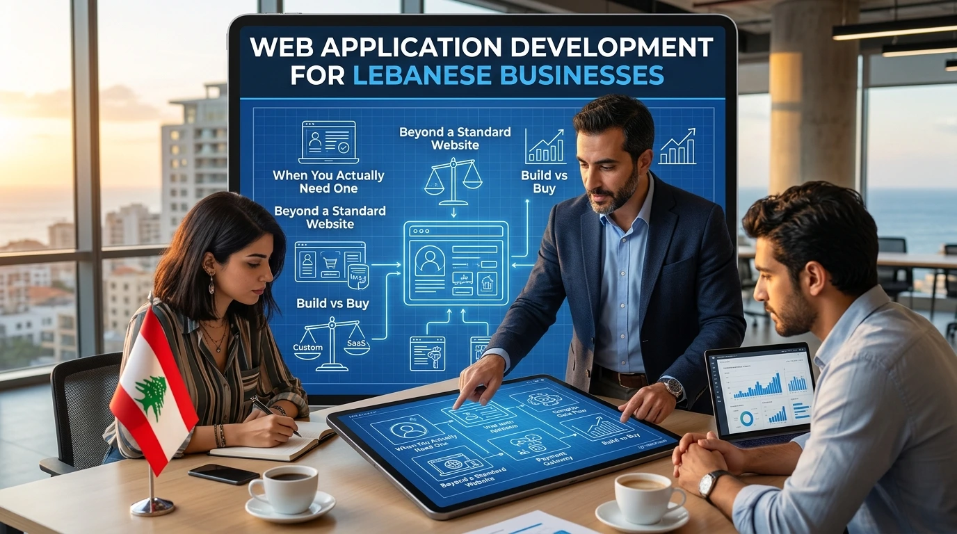 Web Application Development for Lebanese Businesses: When You Actually Need One