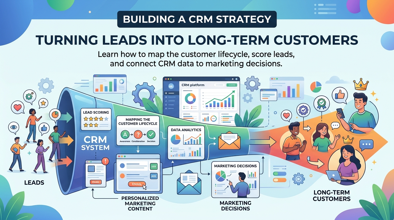 Building a CRM Strategy: Turning Leads Into Long-Term Customers