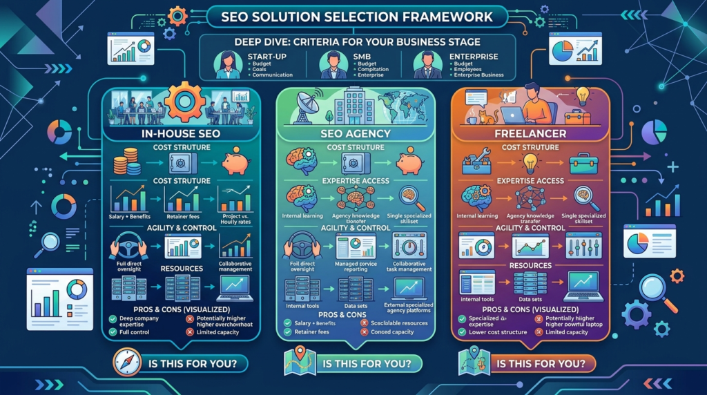 In-House SEO vs SEO Agency vs Freelancer: What's Right for You?