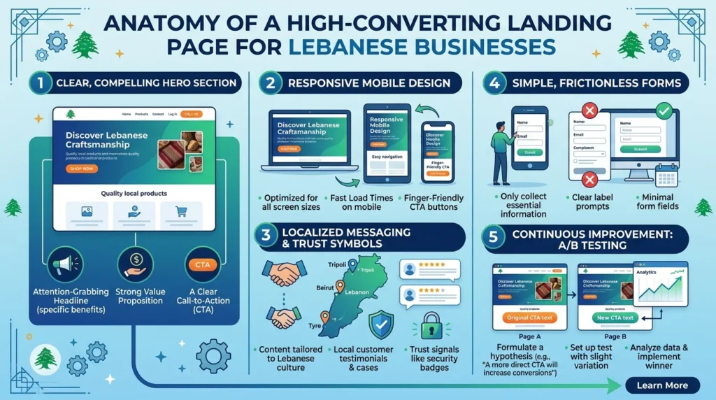 Landing Page Design That Converts: Principles for Lebanese Businesses
