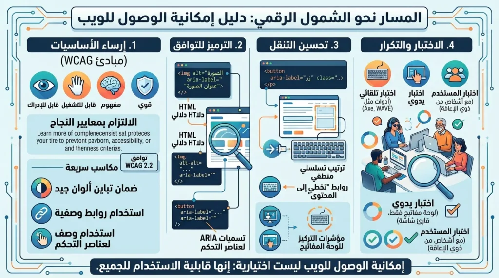 إمكانية الوصول إلى الويب في التصميم: لماذا تهم وكيفية تنفيذها