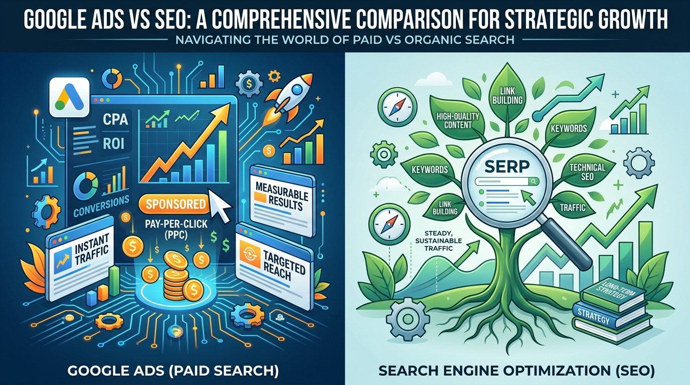 Google Ads vs SEO: Which Should You Invest In First?