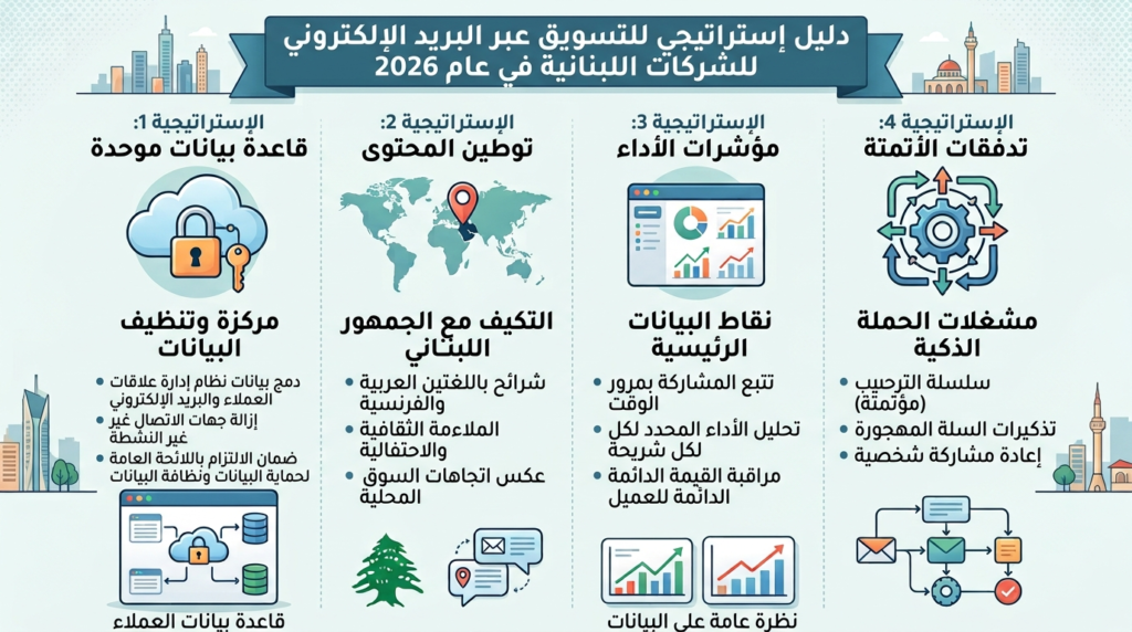 أفضل ممارسات التسويق عبر البريد الإلكتروني للشركات اللبنانية