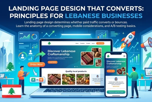 Landing Page Design That Converts: Principles for Lebanese Businesses