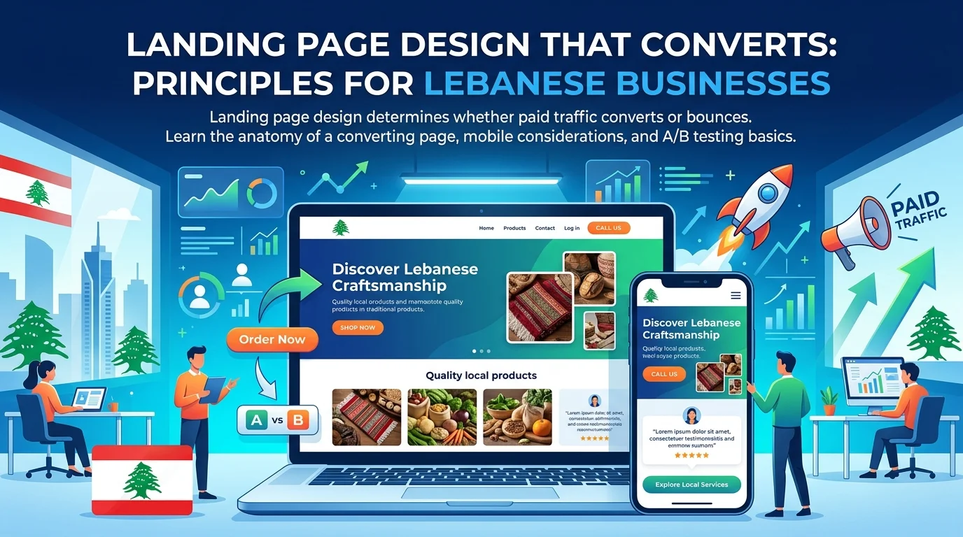 Landing Page Design That Converts: Principles for Lebanese Businesses