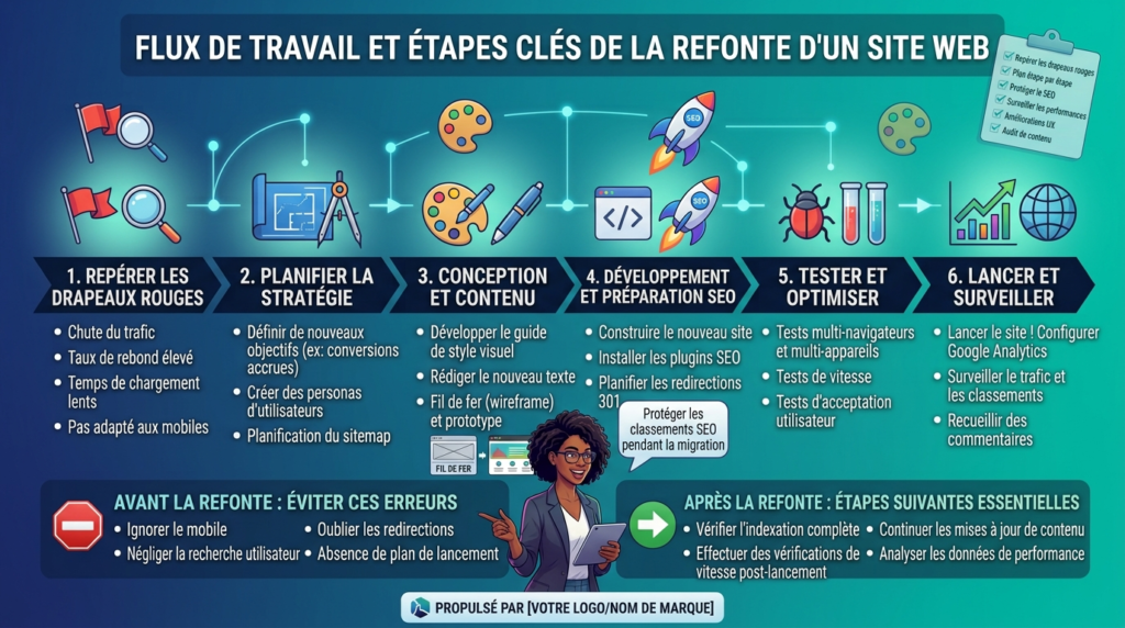 Checklist de Refonte de Site Web : Quand et Comment Rafraîchir Votre Site