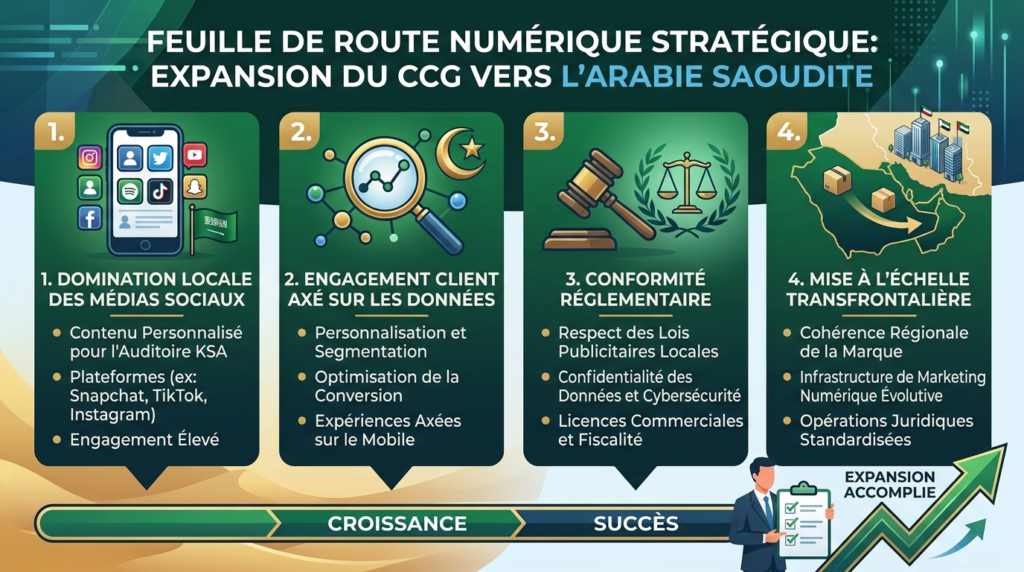 Opportunités de Marketing Digital en Arabie Saoudite pour les Entreprises en Expansion GCC
