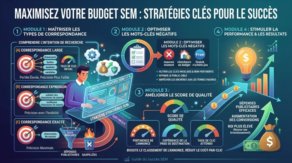Stratégie d'Enchères SEM : Comment Éviter de Gaspiller son Budget Publicitaire