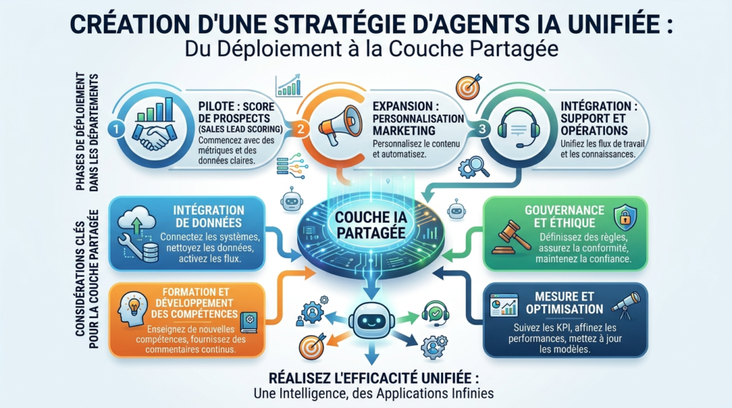 Agents IA à Travers les Départements : Ventes, Marketing, Support et Opérations