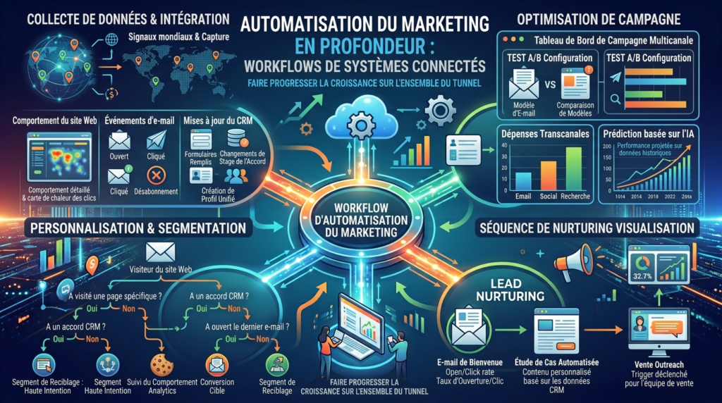 Automatisation du Marketing : Connecter Email, CRM et Lead Nurturing
