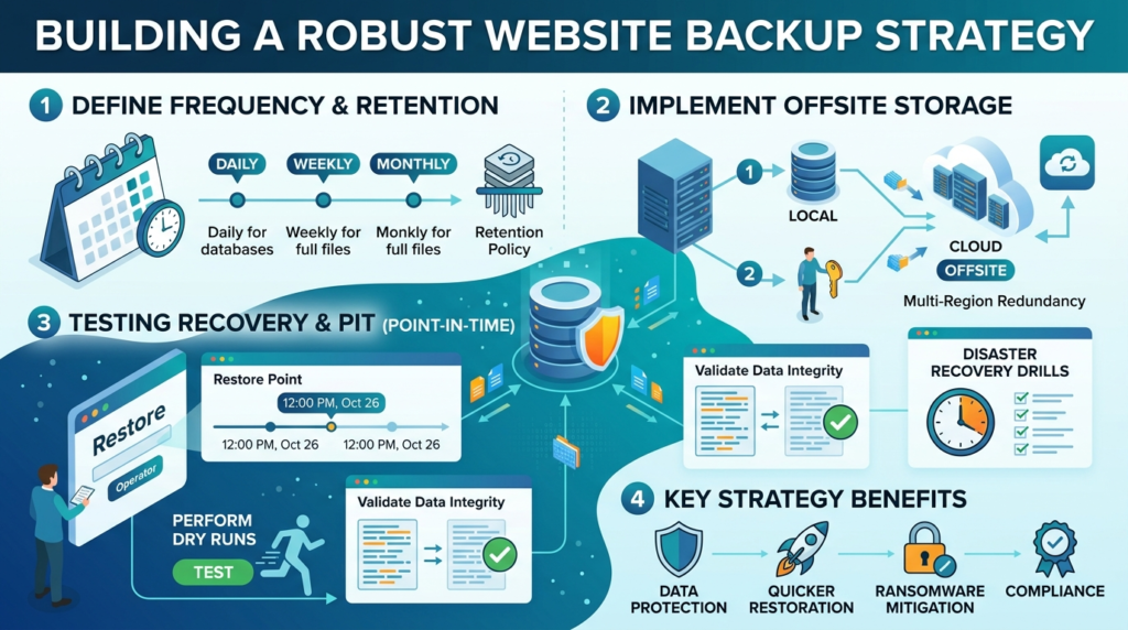 Website Backup Strategy: Protecting Your Business From Data Loss