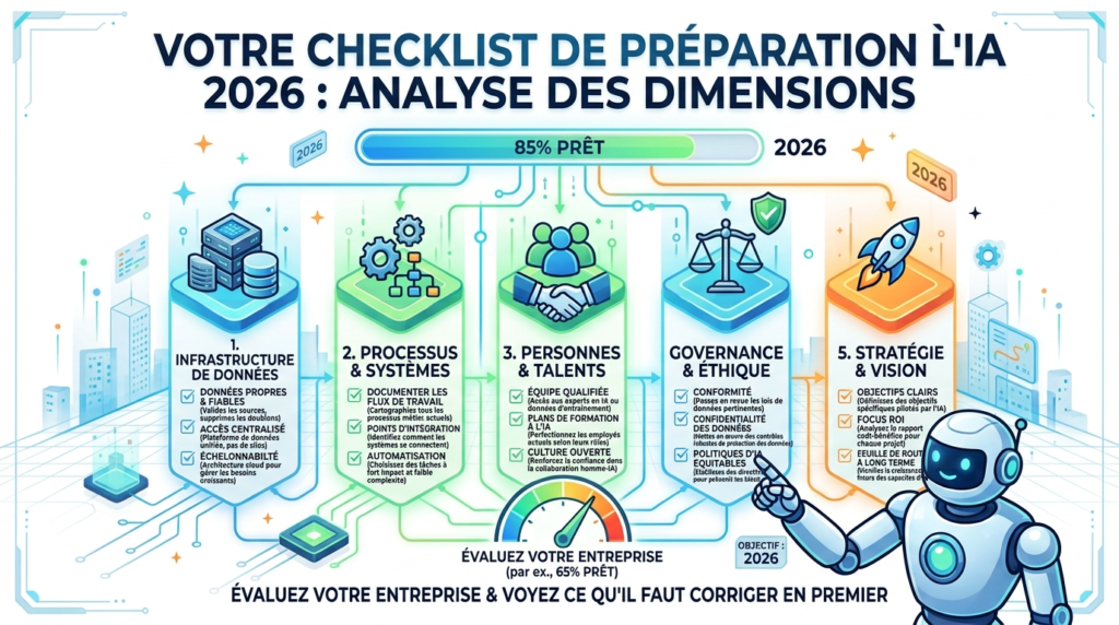 Votre Entreprise Est-elle Prête pour l'IA ? Une Liste de Contrôle Pratique pour 2026
