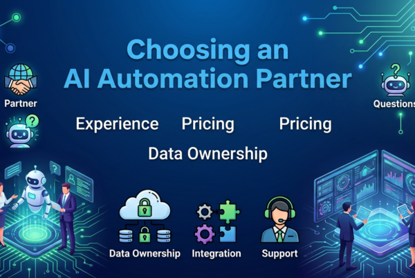 Choosing an AI Automation Partner: 12 Questions to Ask First