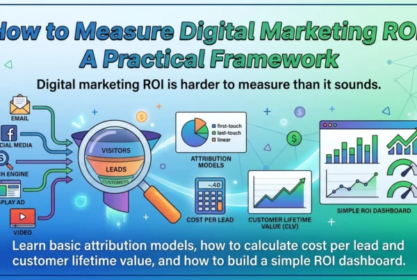 How to Measure Digital Marketing ROI: A Practical Framework