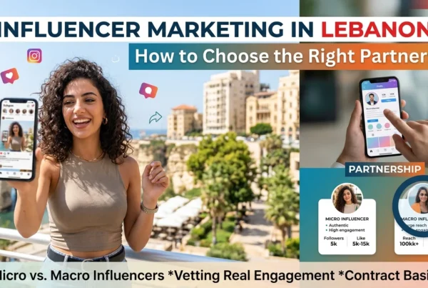 Influencer Marketing in Lebanon: How to Choose the Right Partners