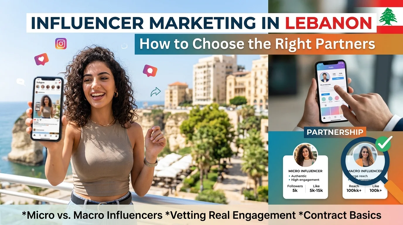 Influencer Marketing in Lebanon: How to Choose the Right Partners