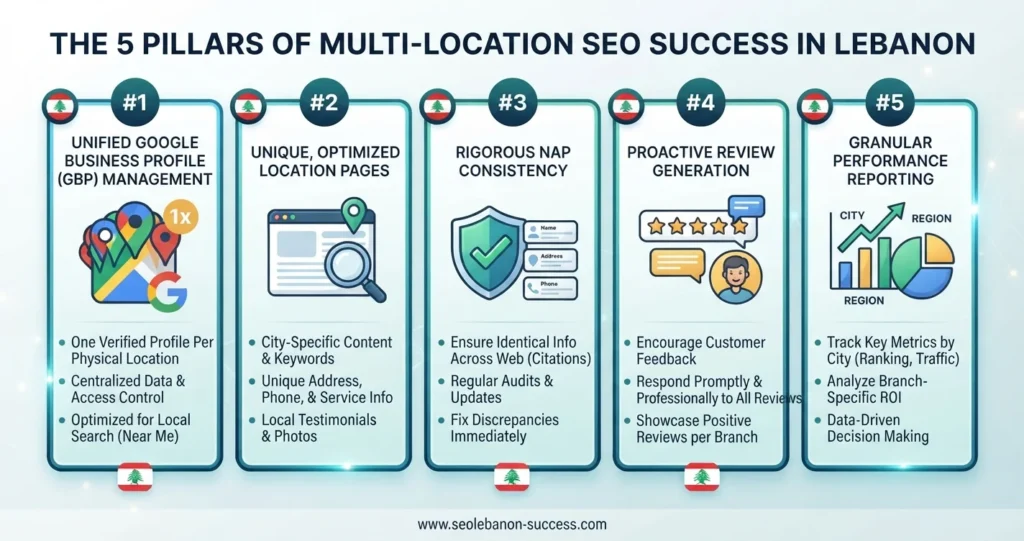 Multi-Location Local SEO in Lebanon: Branch Pages That Rank