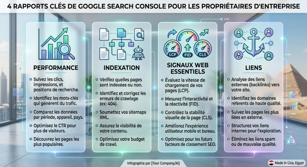 Tutoriel Google Search Console pour dirigeants