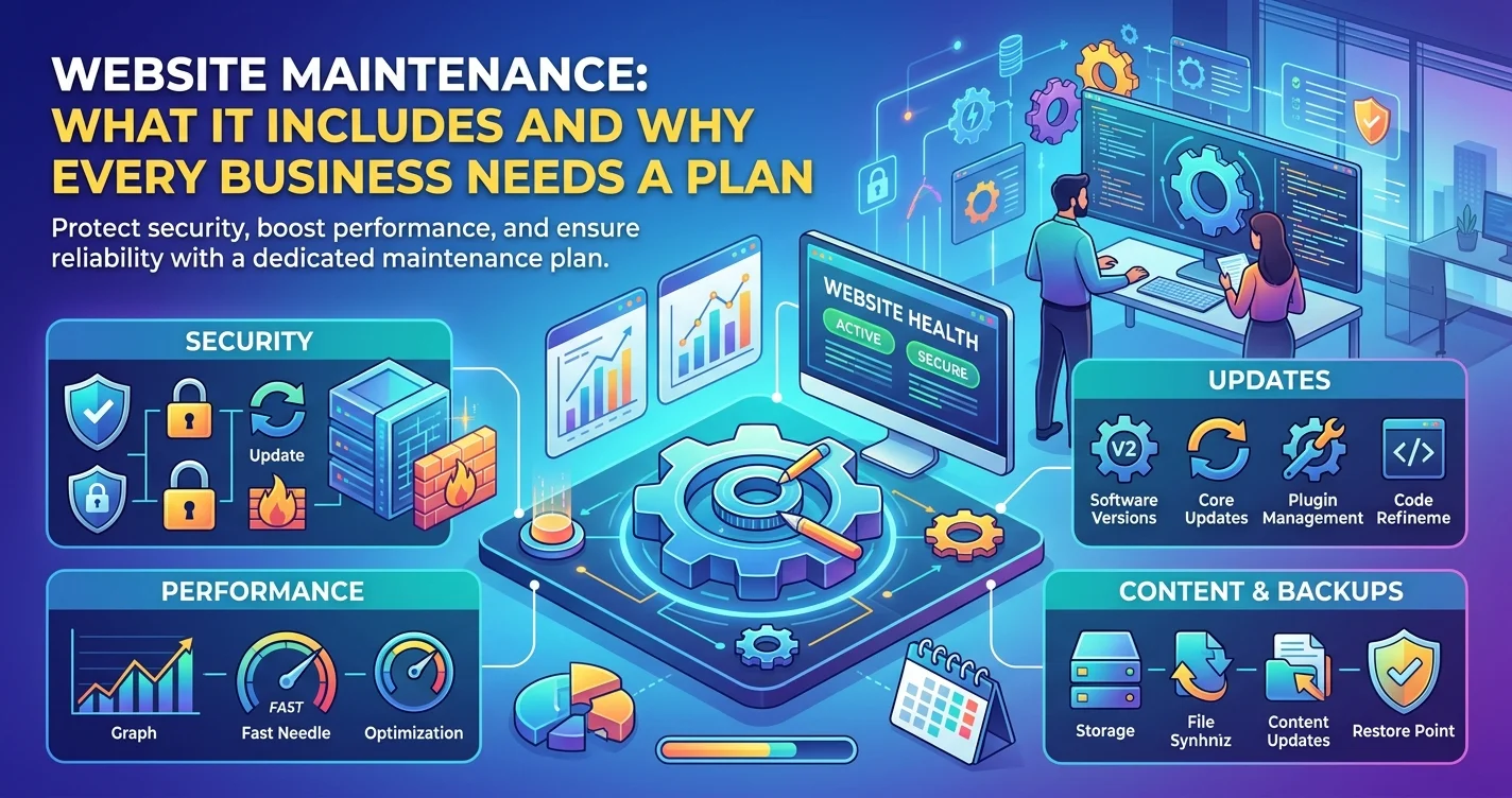 Website Maintenance: What It Includes and Why Every Business Needs a Plan