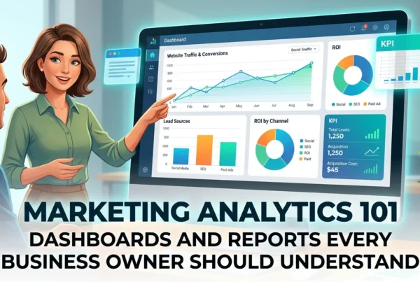 Marketing Analytics 101: Dashboards and Reports For Business Owner