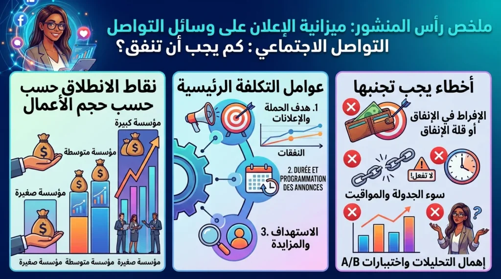 ميزانية الإعلانات على وسائل التواصل الاجتماعي: كم ينبغي أن تنفق؟