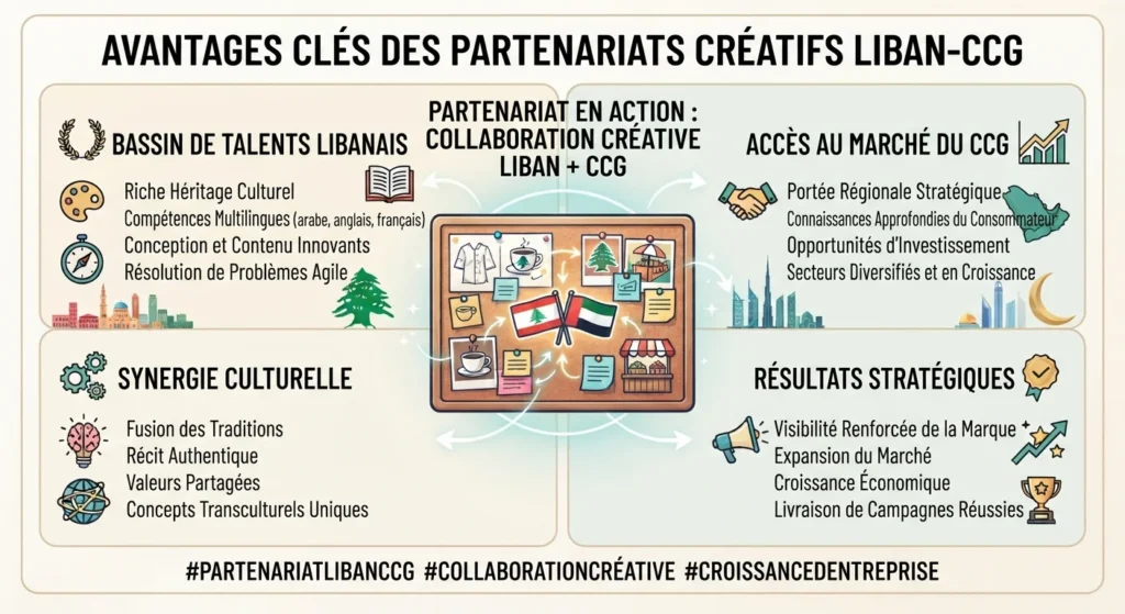Externaliser le marketing digital au Liban depuis le Golfe
