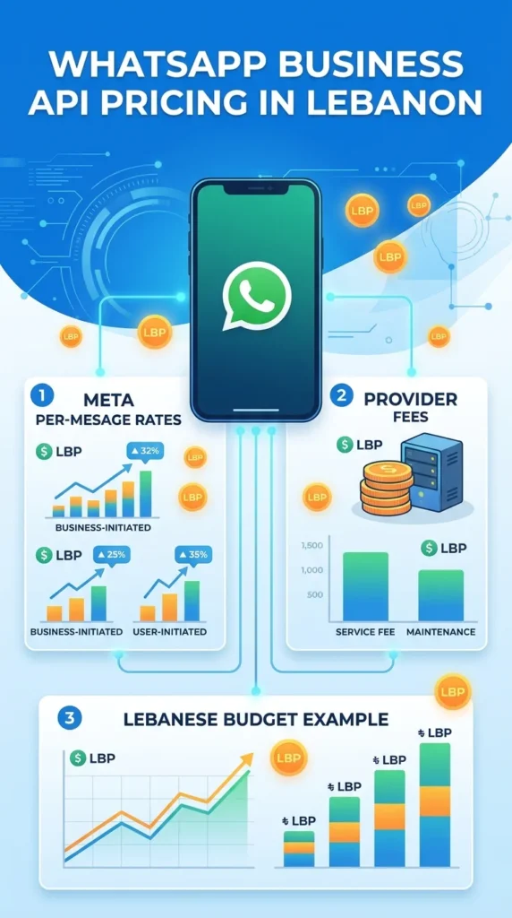WhatsApp Business API Pricing in Lebanon: Cost Breakdown