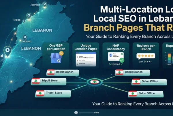 Multi-Location Local SEO in Lebanon: Branch Pages That Rank