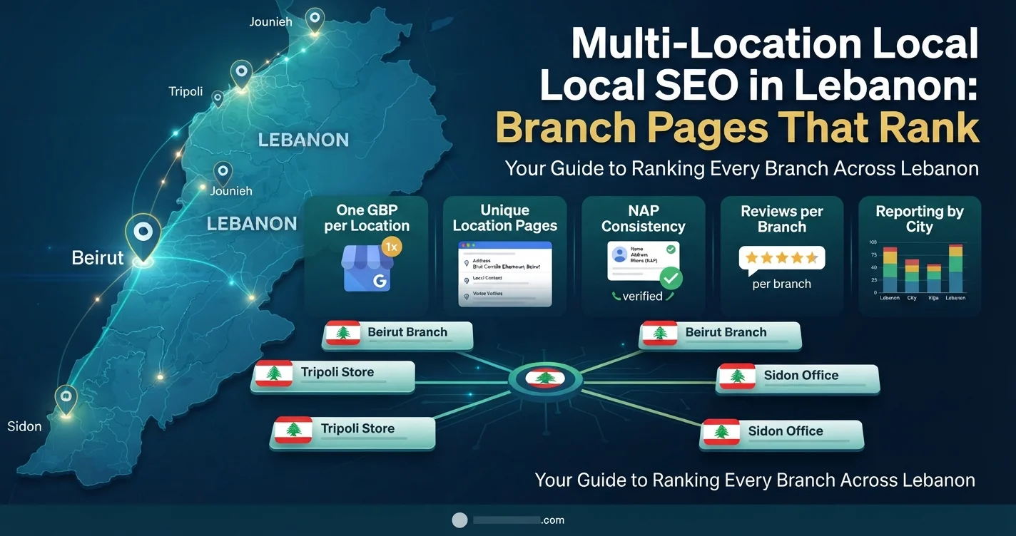 Multi-Location Local SEO in Lebanon: Branch Pages That Rank
