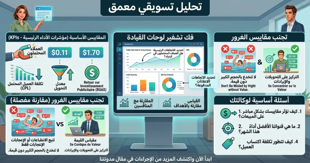 تحليلات التسويق 101: لوحات التحكم والتقارير التي ينبغي أن يفهمها كل صاحب عمل