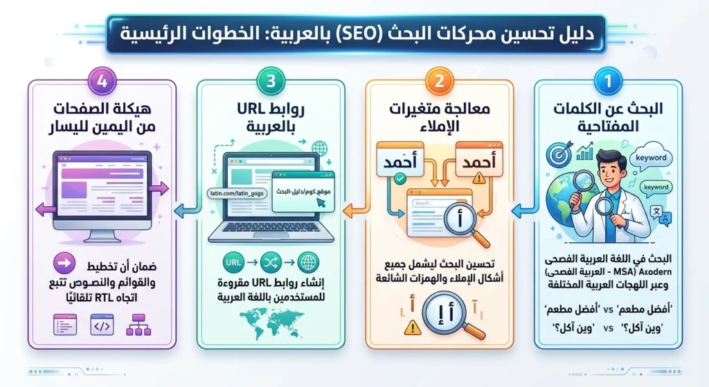 دليل السيو العربي: تصدّر جوجل في لبنان والخليج