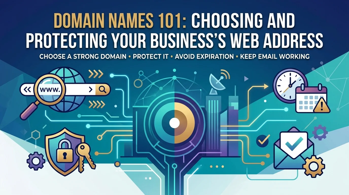 Domain Names 101: Choosing and Protecting Your Business's Web Address